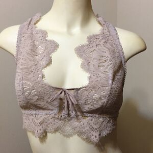 Nude Tan Lacy Victoria’s Secret Bralette
